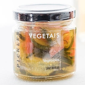 Pickles de Vegetais (Pimento, Cebola, Pepino)